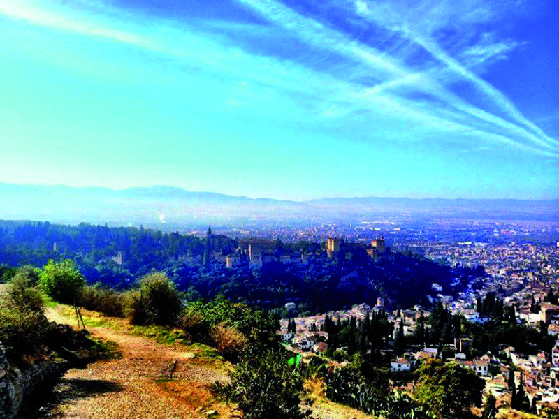 Vista de la Alhambra desde San Miguel Alto